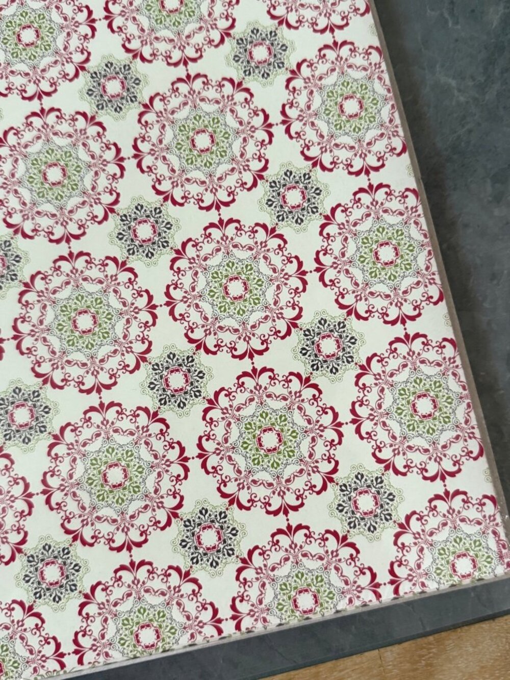 Stampin Up 12x12 Candlelight Christmas 12ct scrapbook paper New sheet NIP